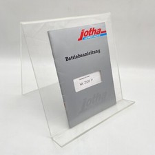 Jotha Tandemtieflader WA 2500 P Betriebsanleitung Bedienung Wartung