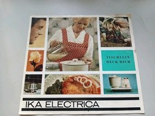 Original DDR Gebrauchsanweiung für Küchenmaschine"KM8" / IKA Electra / Komet