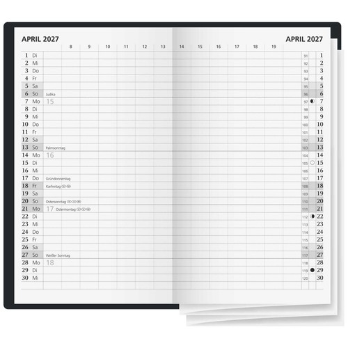 Glocken faltkalender 2027 - glocken,