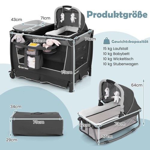 Northix 1 babybett - northix,