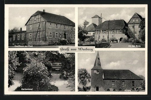 Warberg ansichtskarte - warberg,,