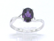 Amethyst Ring 585 Weißgold