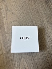 Weißgold Kette 585 mit Topas