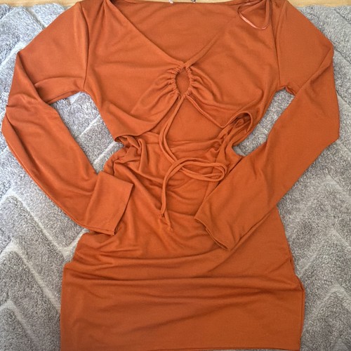 Zara damen minikleid - zara, orange