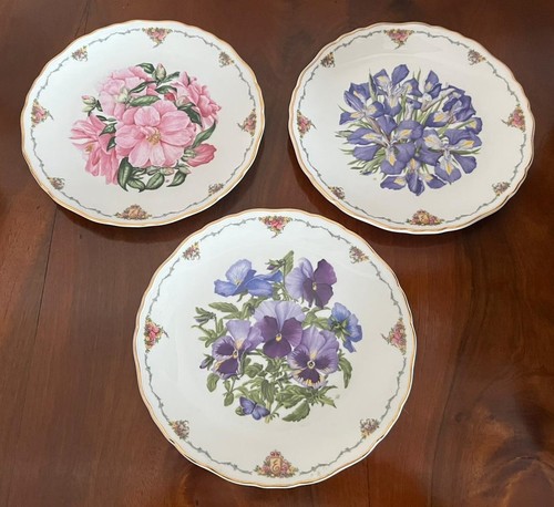 Sammelteller royal albert - 3x,