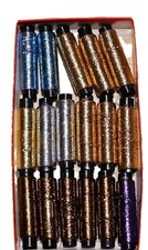 17 Rollen METALLGARN VERSCHIEDENE FARBEN