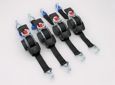 4 Stück Automatik Zurrgurt Spanngurt mit Spitzhaken 3,0m x 25mm  300/600daN