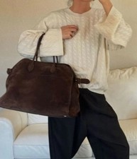 Damen Handtasche Tragetasche Wildleder