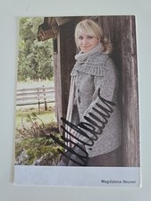 MAGDALENA NEUNER AUTOGRAMM