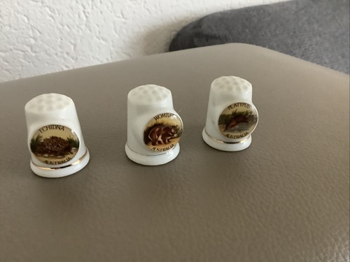 Fingerhut porzellan stück - fingerhut, 3