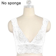 Kurzes Oberteil durchsichtig