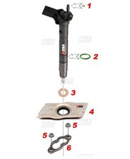 Reparatursatz Injektor Audi