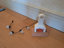 Playmobil Gartengrill mit Lampions mit Licht