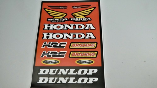 Aufkleber emblem set honda - aufkleber,