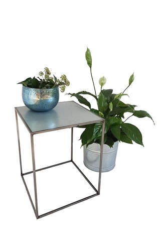 Beistelltisch metall 50cm - h:,