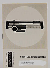 NOVOFLEX Einstellschlitten