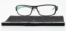 MARKUS T Brille M310 E9 150TMI Gestell Grün Schwarz + Magnet Filz Etui Germany 