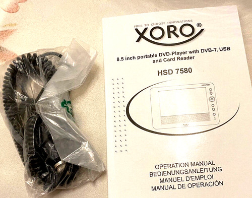 Xoro hsd 7580 - hsd,