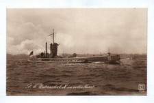 Ak SM Unterseeboot X in voller