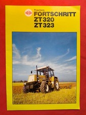 Fortschritt Traktor ZT  - 320 / 323   VEB Traktorenwerk Schönebeck Prospekt DDR