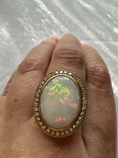 Brillant Opal Ring 750 18