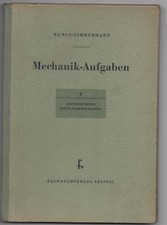 Mechanik - Aufgaben Band 1-4, 1955/56 Menge / Zimmermann / Schrieder, Studium