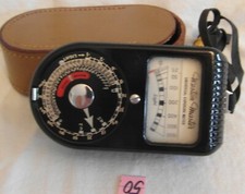 SANGAMO BELICHTUNGSMESSER WESTERN MASTER S74/715; UNIVERSAL EXPOSURE METER (50)