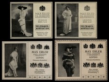 4 x alte Werbung 1913 191 1917