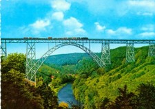 1282-Ansichtskarte Müngstener Brücke Remscheid Solingen Bergisches Land Bahn DB