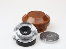 Leica Hektor 28mm f6.3 Objektiv Lens Leitz Bakelit Dose 97788 top condition