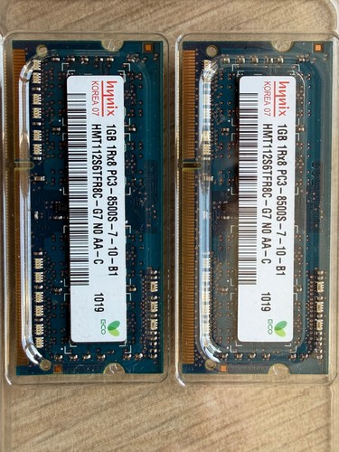 Hynix 2gb kit 2x1gb - 2x1gb, ddr3