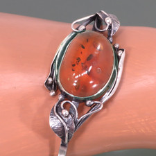 Armreif Bernstein 800 Silber
