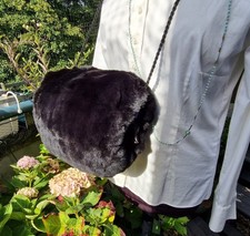 Edler Muff Rex Kanin Superweich Daune Schal Handschuhe NP 189