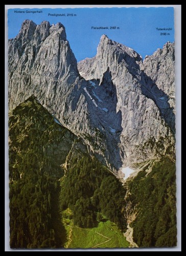 Ansichtskarte wilder kaiser - wilder,