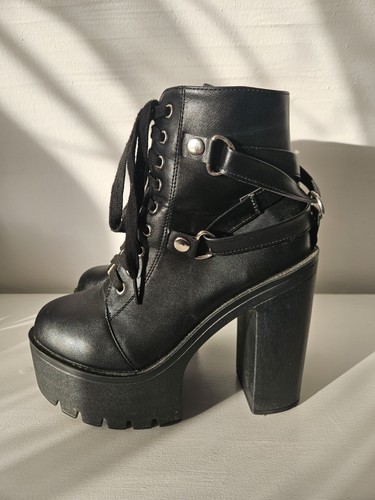 Plateau heels boots sexy - heels,