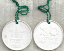 Porcelain Medal 1000 Years of
