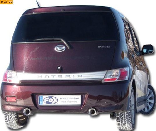 Fox duplex sportauspuff - sportauspuff, je