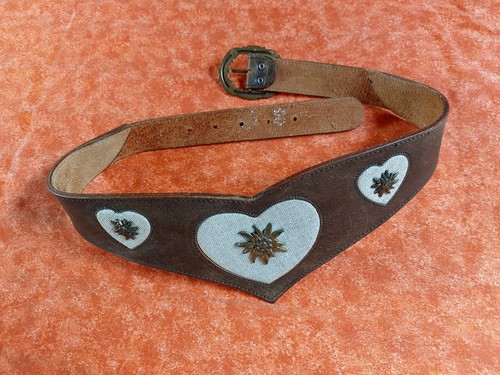 Dirndlgürtel damen leder - dirndlgürtel,