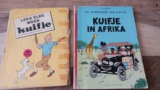Tim und Struppi Kuifje in Afrika 1947 Casterman Werbung Niederländisch 60e Herge