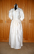 Brautdirndl, Brautkleid, Gr. 38, Hochzeitskleid, mit Schürze, von KRÜGER-Dirndl