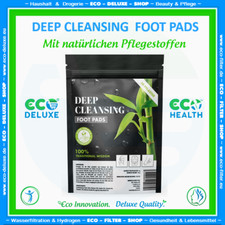 Foot Pads Clean Vitalpflaster 10 Stück ~ Entgiftungspflaster für Füße 💰 SALE 🛒
