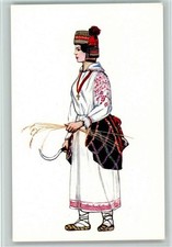40140534 - Russische Traditionelle Tracht Trachten Osteuropa