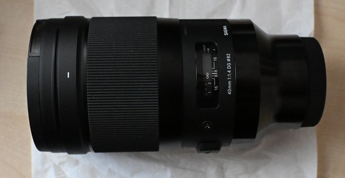 Objektiv sigma 40mm dg - objektiv,