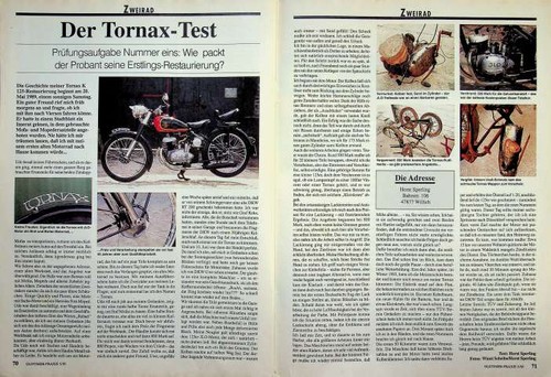 Oldtimer praxis 1995 - 05/1995, tornax