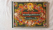 altes Bilderbuch Freud' überall Ein lustiges Bilderbuch Bilder von E. Kutzer Ver