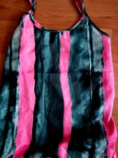 ?Top Gr.L pink/grün?Neu + SEIDE