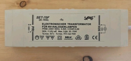 Elektrischer trafo set70 - elektrischer, f