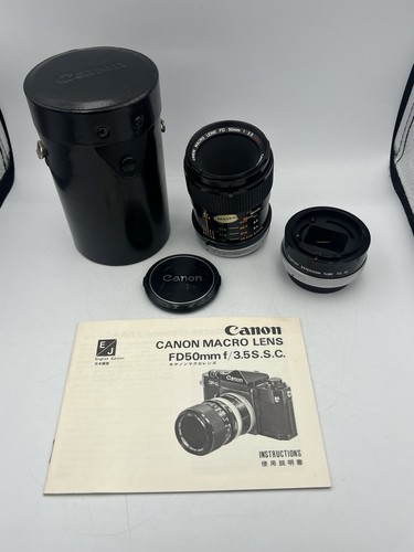Canon macro 50mm 3 - canon, fd