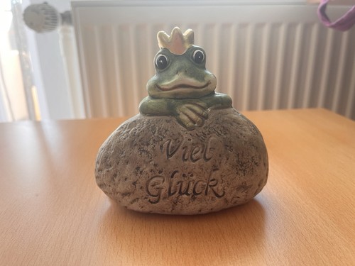 Dekofigur frosch 10x10cm - dekofigur,