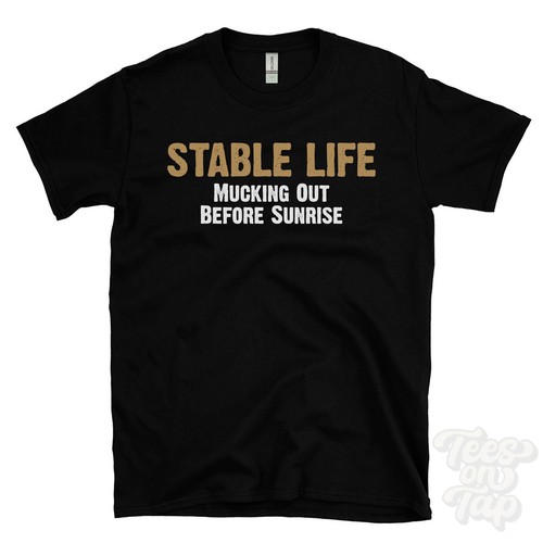 Stallleben mucking out before - mucking,